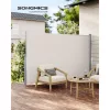 SONGMICS 180 x 300 cm (M x Sz), Oldalsó Napellenző Erkélyre és Teraszra, TÜV SÜD GS