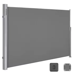 Oldalsó terasznapellenző, belátásgátló, szürke