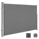 Oldalsó terasznapellenző, belátásgátló, szürke