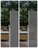 SONGMICS 200 x 400 cm (M x H), Oldalsó Napellenző erkélyre és teraszra, Magánélet védelem,