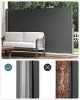 SONGMICS 200 x 400 cm (M x H), Oldalsó Napellenző erkélyre és teraszra, Magánélet védelem,