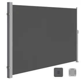 SONGMICS 200 x 350 cm (M x H), Oldalsó Napellenző Erkélyre és Teraszra, Magánélet