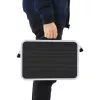 Fellépő zsámoly, összecsukható, acél, csúszásmentes, 150 kg-ig, fehér