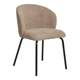 2 db Safira étkezőszék, bouclé, bézs, modern dizájn
