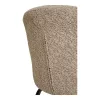 2 db Safira étkezőszék, bouclé, bézs, modern dizájn