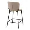 2 db Maceda Bárszék, bouclé, bézs, 65 cm ülésmagasság