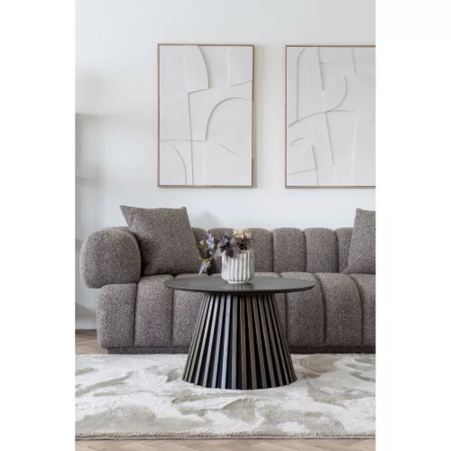 Osaka dohányzóasztal, tölgyfurnéros, füstölt 70x45cm