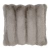 Galena párna, műszőrme, 45x45 cm, Szürke