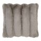 Galena párna, műszőrme, 45x45 cm, Szürke
