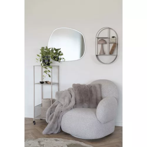 Galena Pléd műszőrme, 130x180 cm, Szürke