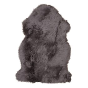 Lambskin báránybőr szőnyeg, 50x85 cm, Barna