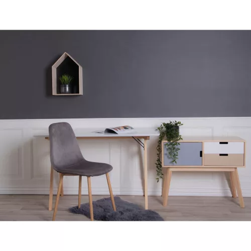 Lambskin báránybőr szőnyeg - 50x85 cm, Szürke