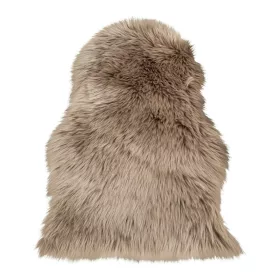 Báránybőr szőnyeg, műbőr 50x85 cm, Krém