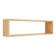 Ember fali polc, bambusz 70x15x19,5cm