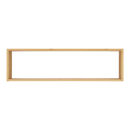 Ember fali polc, bambusz 70x15x19,5cm