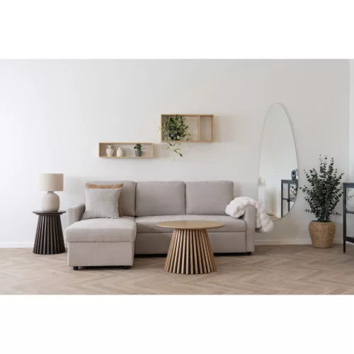 Ember fali polc, bambusz, 70x15x35,5cm