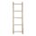 Dekoratív létra, teak, természetes, 5 x 50 x 150 cm