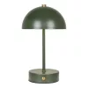 Asztali Lámpa, tölthető, zöld-réz