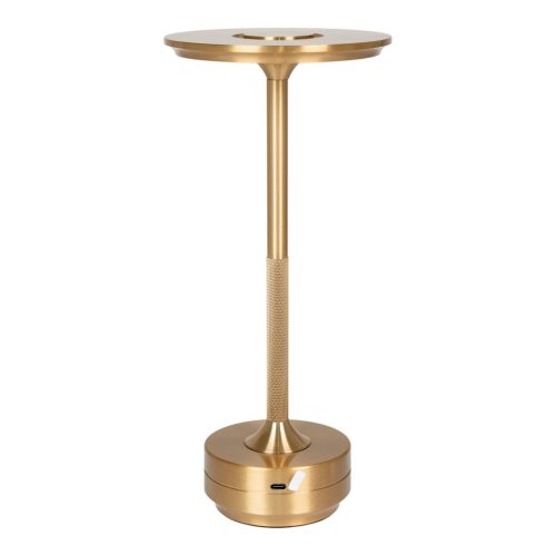 Lyneham Asztali Lámpa, tölthető, réz