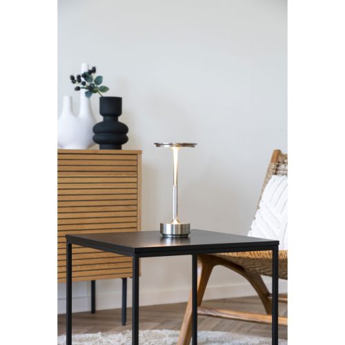 Lyneham Asztali Lámpa, tölthető, ezüst