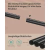 SONGMICS HSR153B01 ruhatartó polccal, 2 rúddal, 98,5 cm széles, maximális