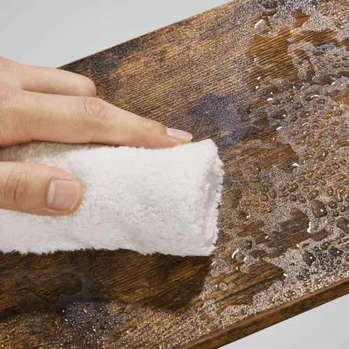 Konyhai rendszerező polc, 2 db, rusztikus barna