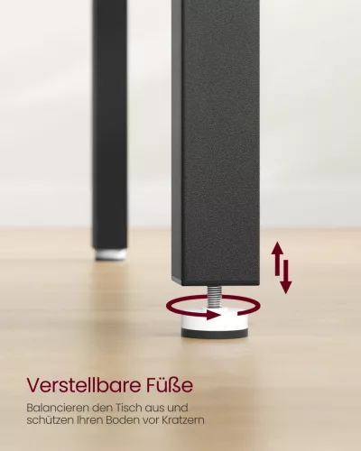 Étkezőasztal, 4 személyes, rusztikus barna, 70 x 110 x 77 cm