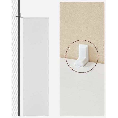 VASAGLE Könyvespolc, fa gyerekkönyvespolc 5 rekeszzel, padlón álló tároló egység