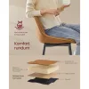 VASAGLE 2 db-os bárszék szett, konyhai székek, ergonomikus háttámla, PU kárpitozás,