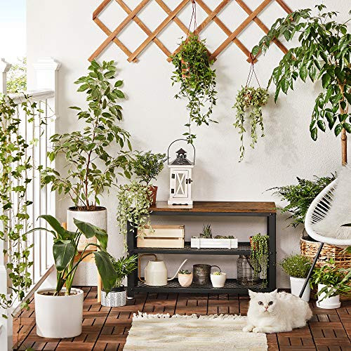 VASAGLE Cipőpad, Cipőtartó 2 polccal, Cipőrendező, 73 x 30 x 45 cm, Előszoba Nappali