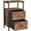 VASAGLE Éjjeliszekrény, 38 x 28 x 60 LET521B01