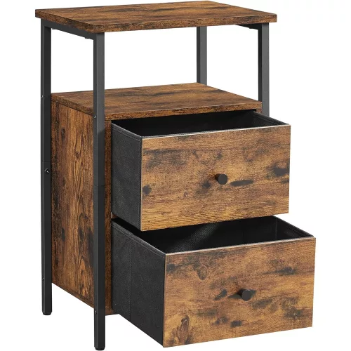 VASAGLE Éjjeliszekrény, 38 x 28 x 60 LET521B01