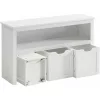 VASAGLE Tárolószekrény LHS380W01