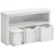 VASAGLE Tárolószekrény LHS380W01