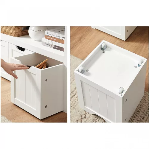 VASAGLE Tárolószekrény LHS380W01