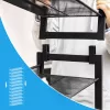 SONGMICS 12 szintes cipőtartó, 2 darab 6 szintes cipőszervezővel, 48-60 pár cipő tárolására