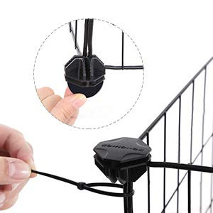 SONGMICS Tengerimalac Játszópark, Beltéri Nyúl Futóház Ketrec, Nagy Mozgásteret Biztosító