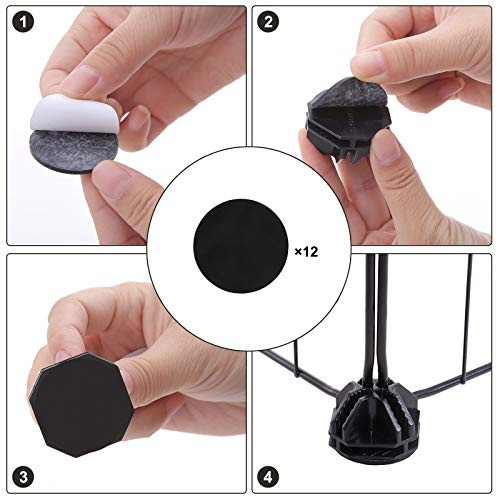 SONGMICS Tengerimalac Játszópark, Beltéri Nyúl Futóház Ketrec, Nagy Mozgásteret Biztosító