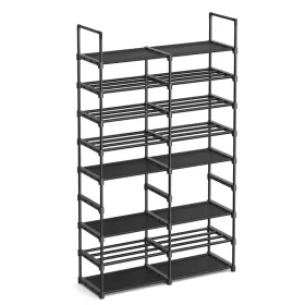 SONGMICS Állítható Cipőtartó, 8 Szintes Cipőrendező, Cipőtároló Polc,