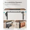 SONGMICS magasságban állítható elektromos íróasztal, 70 x 160 x (72-120), teljesen