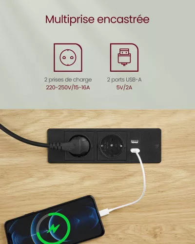 Elektromosan állítható íróasztal, fiókkal, tölgy és fehér, 160 cm