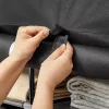 SONGMICS Hordozható ruhásszekrény, összecsukható gardrób, ruhák tároló szervező, akasztós