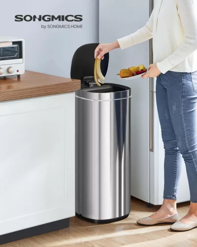 SONGMICS LTB620E50 50 literes automata mozgásérzékelős konyhai szemetesvödör több színű