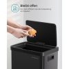 SONGMICS Szemetes mozgásérzékelővel, konyhai hulladéktároló 68 L, automatikus,