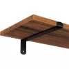 SONGMICS Falipolc készlet 2 darab, 60 x 20 x 7 cm, lebegő polcok, dekoratív polcok, retro