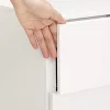 Songmics Acél Görgős Kuka, Mozgatható Irattár Szekrény, Zárható 3 Fiókkal, Irattárolás,