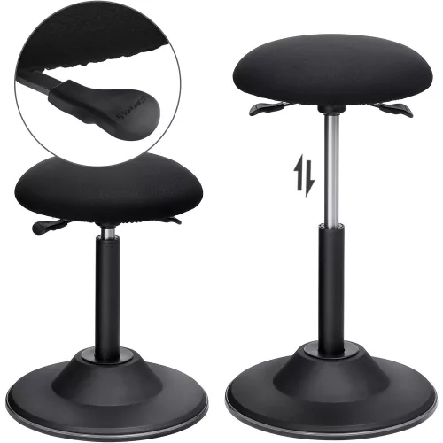 SONGMICS Aktív Ülő Balance Szék, Magasságállítható Munkaszék, 360°-ban Forgatható