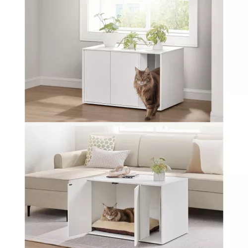 SONGMICS HOME Szupergyors, szerszám nélküli összeszerelésű macskaalom-bútor, macskaház