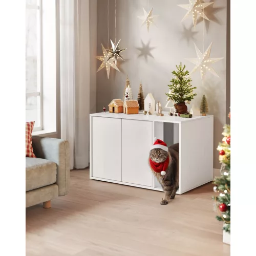 SONGMICS HOME Szupergyors, szerszám nélküli összeszerelésű macskaalom-bútor, macskaház