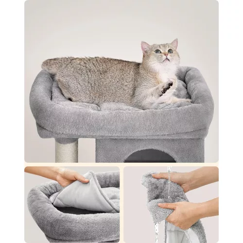 Feandrea Macskafa, 74 cm magas macska torony, M méretű, macska ház közepes macskák számára
